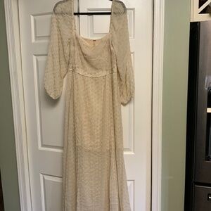 Eyelet dress